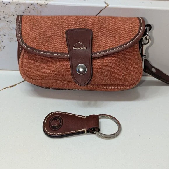 Dooney & Bourke bag, wristlet & key charm. 3fer! Excellent condition! - Picture 11 of 11